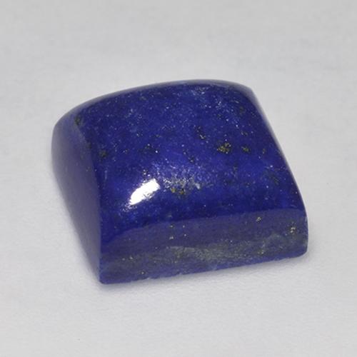Lapislazzuli naturale blu da 9,40 ct, quadrato, opaco