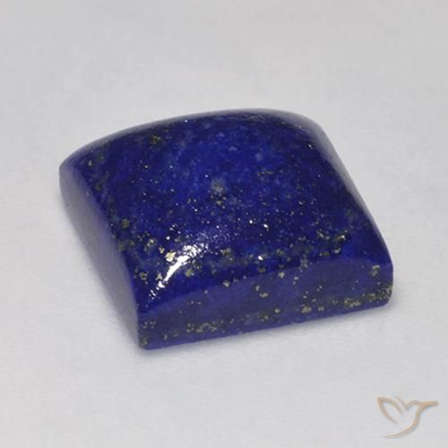Lapislazzulo Blu molto profondo naturale da 7.14 ct, Quadrato, Opaco