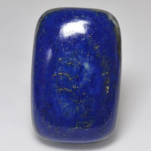 Lapislazzuli naturale blu da 50,14 ct, taglio a cuscino, opaco