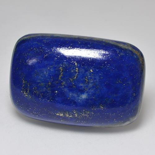 Lapislazzuli naturale blu da 50,14 ct, taglio a cuscino, opaco