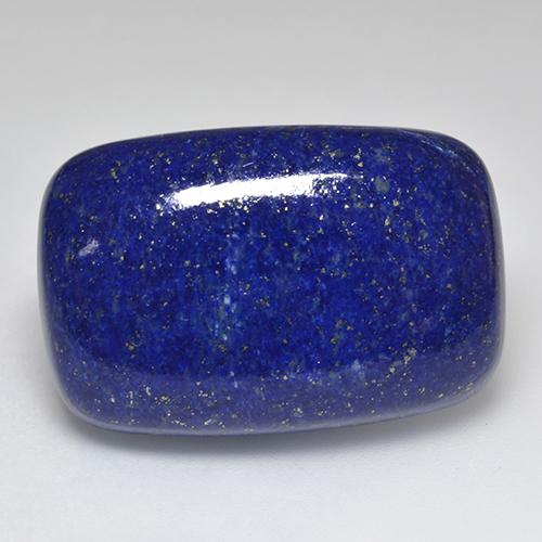 Lapislazzuli naturale blu da 49,35 ct, taglio a cuscino, opaco