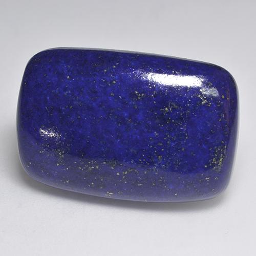 Lapislazzulo Blu Egiziano Profondo naturale da 48.50 ct, Taglio a cuscino, Opaco