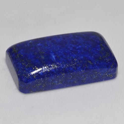 Lapislazzulo Blu Navy Intenso naturale da 33.56 ct, Taglio smeraldo, Opaco