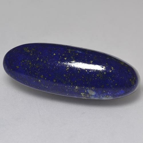 Lapislazzulo Blu scuro naturale da 17.21 ct, Taglio ovale, Opaco