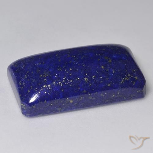 Lapislazzulo Blu scuro naturale da 30.67 ct, Ottagonale / Taglio smeraldo, Opaco