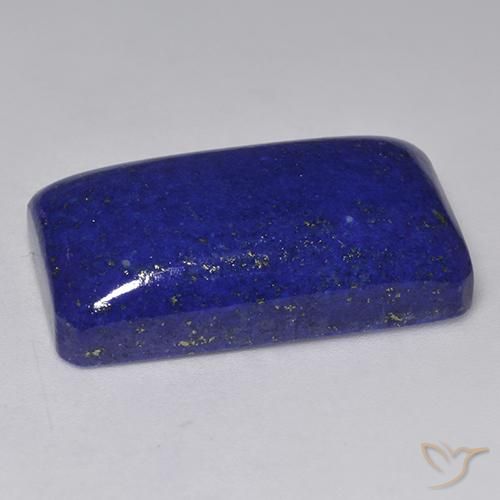 Lapislazzulo Blu scuro naturale da 29.69 ct, Ottagonale / Taglio smeraldo, Opaco