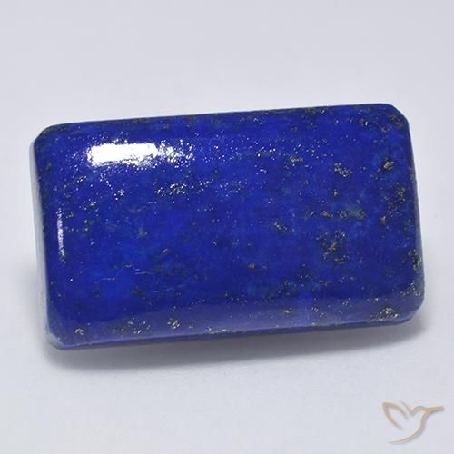 Lapislazzulo Blu Navy Intenso naturale da 28.06 ct, Ottagonale / Taglio smeraldo, Opaco