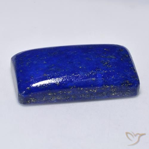 Lapislazzulo Blu Navy Intenso naturale da 28.06 ct, Ottagonale / Taglio smeraldo, Opaco