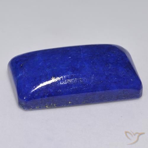 Lapislazzulo Blu Navy Intenso naturale da 28.26 ct, Ottagonale / Taglio smeraldo, Opaco