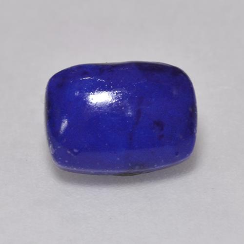 Lapislazzuli naturale blu da 1,47 ct, taglio a cuscino, opaco