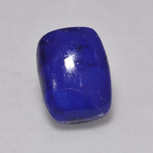 Lapislazzuli naturale blu da 1,47 ct, taglio a cuscino, opaco