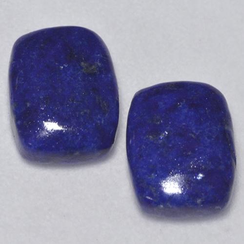 Lapislazzuli naturale blu da 2,59 ct, taglio a cuscino, opaco