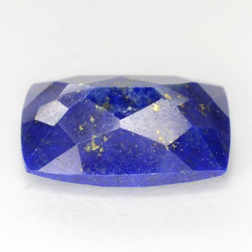 Lapislazzuli naturale blu da 6,36 ct, taglio a cuscino, opaco