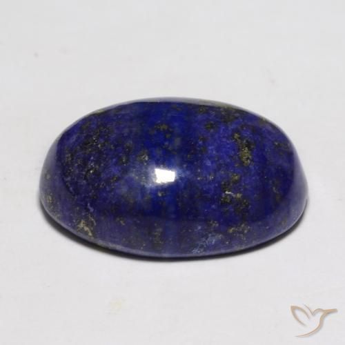 Lapislazzulo Blu scuro naturale da 11.25 ct, Ovale, Opaco