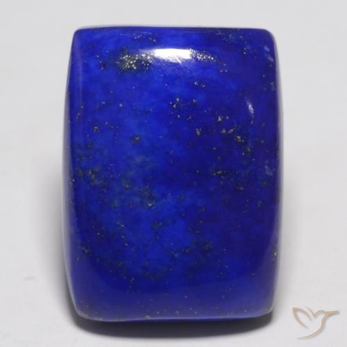 Lapislazzulo Blu Navy Intenso naturale da 20.40 ct, Cuscino, Opaco