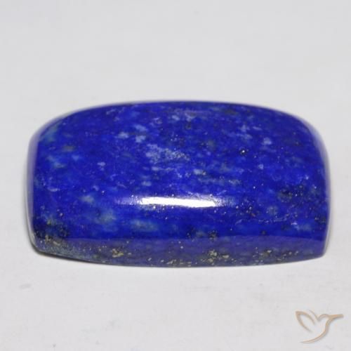 Lapislazzulo Blu elettrico naturale da 21.24 ct, Cuscino, Opaco