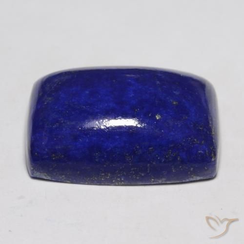 Lapislazzulo Blu molto profondo naturale da 22.85 ct, Cuscino, Opaco