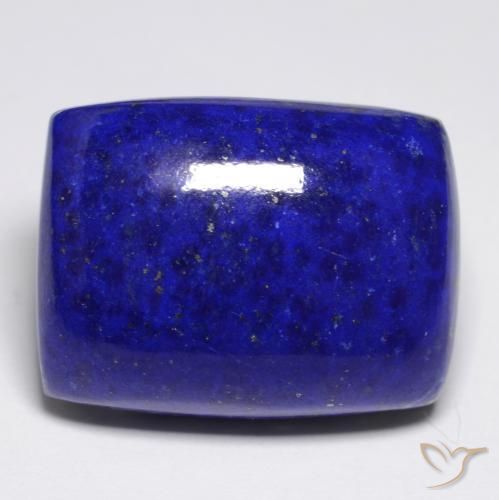 Lapislazzulo Blu Navy Intenso naturale da 22.69 ct, Cuscino, Opaco