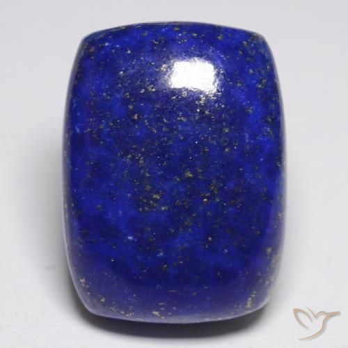 Lapislazzulo Blu Navy Intenso naturale da 23.82 ct, Cuscino, Opaco