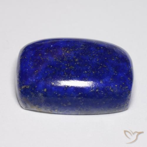 Lapislazzulo Blu Navy Intenso naturale da 23.82 ct, Cuscino, Opaco