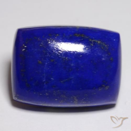 Lapislazzulo Blu Navy Intenso naturale da 22.16 ct, Cuscino, Opaco