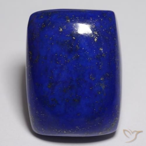 22.68ct Naturale Blu Navy Intenso Lapislazzulo, Cuscino, Opaco