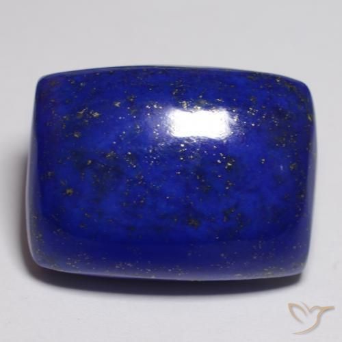 Lapislazzulo Blu Navy Intenso naturale da 22.68 ct, Cuscino, Opaco