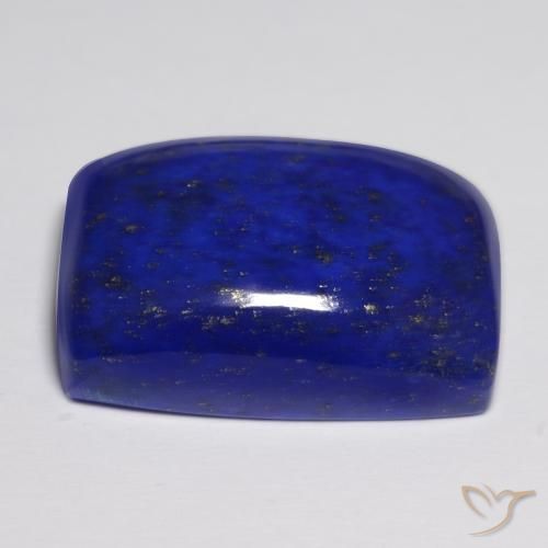 Lapislazzulo Blu Navy Intenso naturale da 22.68 ct, Cuscino, Opaco