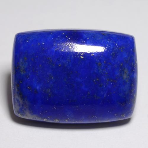 Lapislazzuli naturale blu da 19,45 ct, taglio a cuscino, opaco