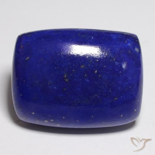 Lapislazzulo Blu Navy Intenso naturale da 22.41 ct, Cuscino, Opaco