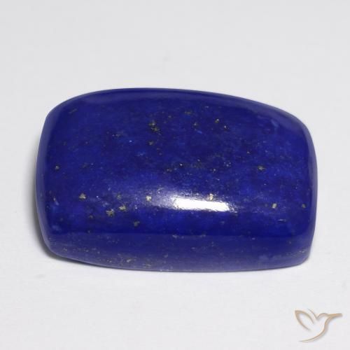 Lapislazzulo Blu Navy Intenso naturale da 22.41 ct, Cuscino, Opaco