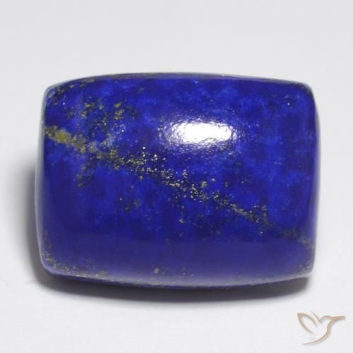 Lapislazzulo Blu Navy Intenso naturale da 23.77 ct, Cuscino, Opaco