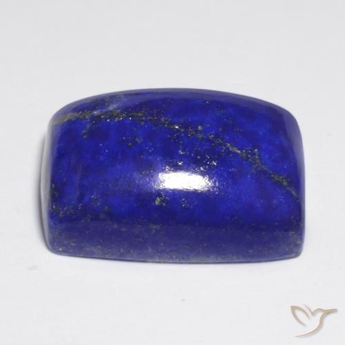 Lapislazzulo Blu Navy Intenso naturale da 23.77 ct, Cuscino, Opaco