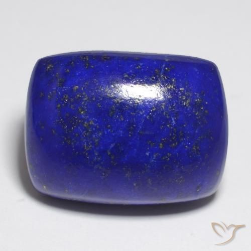 Lapislazzulo Blu Navy Intenso naturale da 23.33 ct, Cuscino, Opaco
