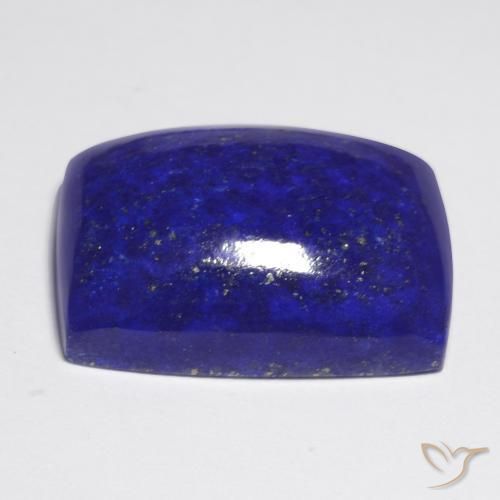 Lapislazzulo Blu Navy Intenso naturale da 22.44 ct, Cuscino, Opaco