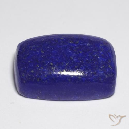 Lapislazzulo Blu scuro naturale da 23.79 ct, Cuscino, Opaco