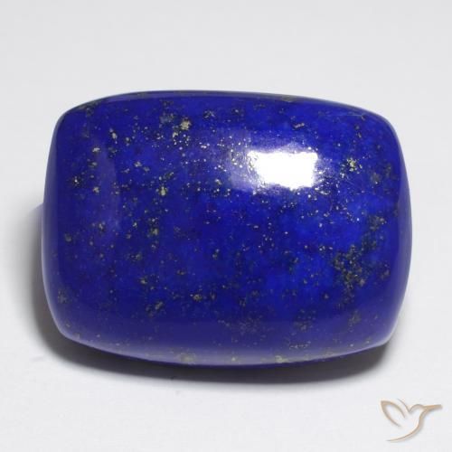 Lapislazzulo Blu Navy Intenso naturale da 20.99 ct, Cuscino, Opaco