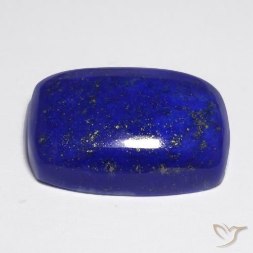 Lapislazzulo Blu Navy Intenso naturale da 20.99 ct, Cuscino, Opaco