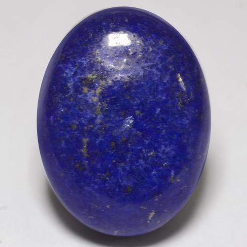 Lapislazzulo Blu Navy Intenso naturale da 15.04 ct, Taglio ovale, Opaco