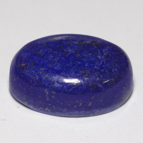 Lapislazzulo Blu Navy Intenso naturale da 15.04 ct, Taglio ovale, Opaco