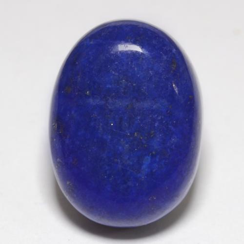 Lapislazzuli naturale blu da 13,51 ct, taglio ovale, opaco