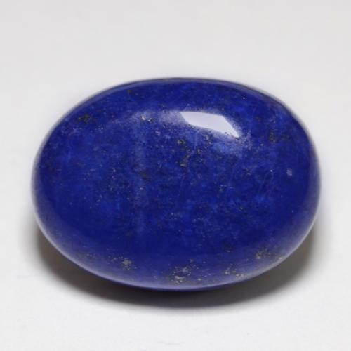 Lapislazzuli naturale blu da 13,51 ct, taglio ovale, opaco