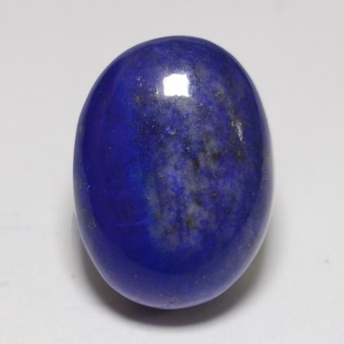 Lapislazzuli naturale blu da 11,04 ct, taglio ovale, opaco