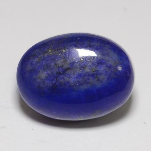 Lapislazzuli naturale blu da 11,04 ct, taglio ovale, opaco