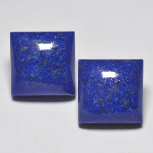 Gemme di Lapislazzulo Blu elettrico naturale da 15.51 ct, Quadrato, Opaco