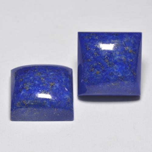 Gemme di Lapislazzulo Blu elettrico naturale da 15.51 ct, Quadrato, Opaco