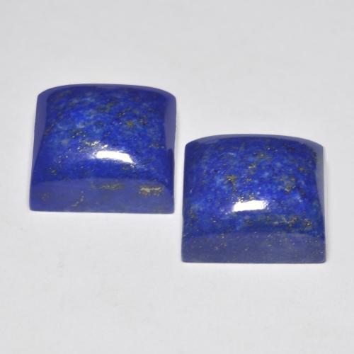 Gemme di Lapislazzulo Blu elettrico naturale da 15.51 ct, Quadrato, Opaco