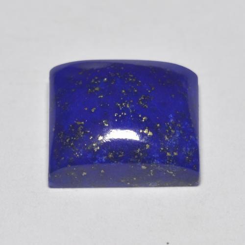 Lapislazzulo Blu Navy Intenso naturale da 6.19 ct, Quadrato, Opaco