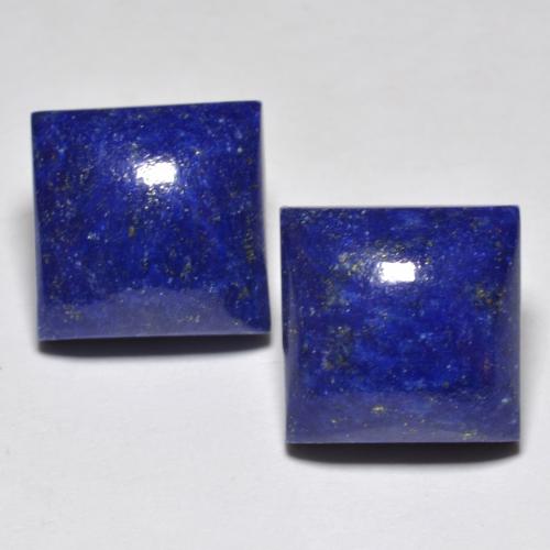 Lapislazzuli naturale blu da 15,66 ct, quadrato, opaco