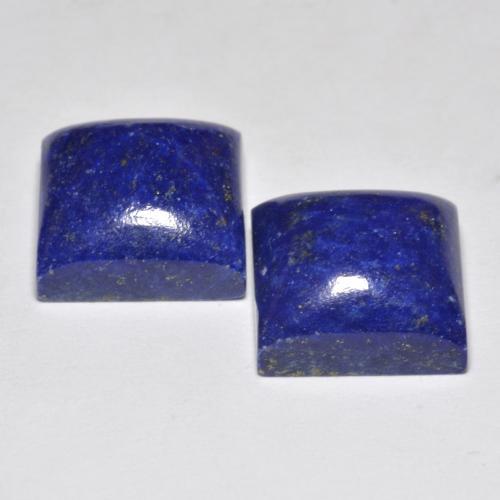 Lapislazzuli naturale blu da 15,66 ct, quadrato, opaco